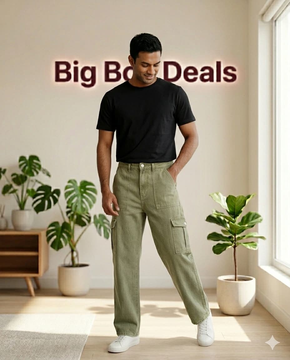 Olive Green Cargo Pant