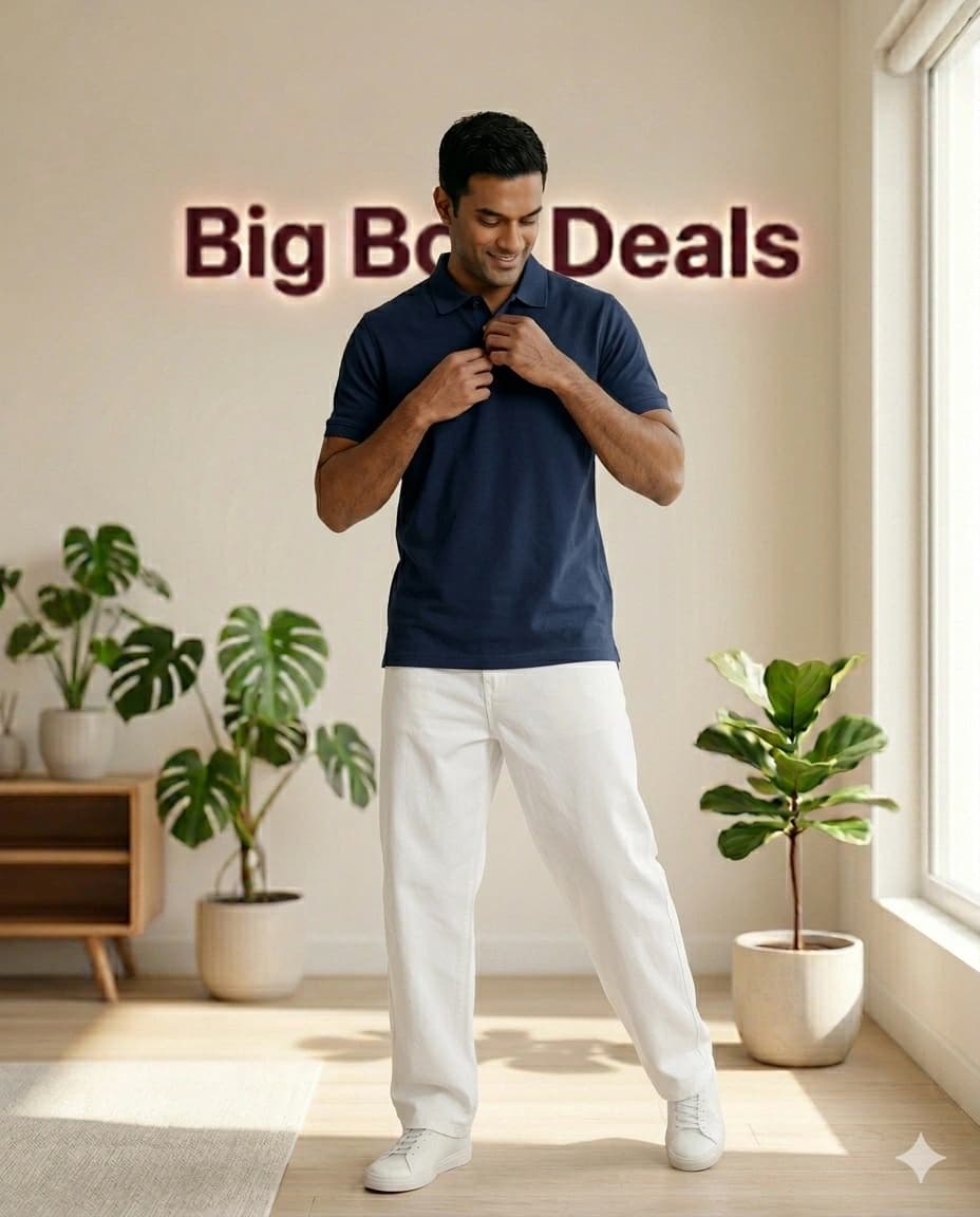 Men’s Navy Polo T-Shirt