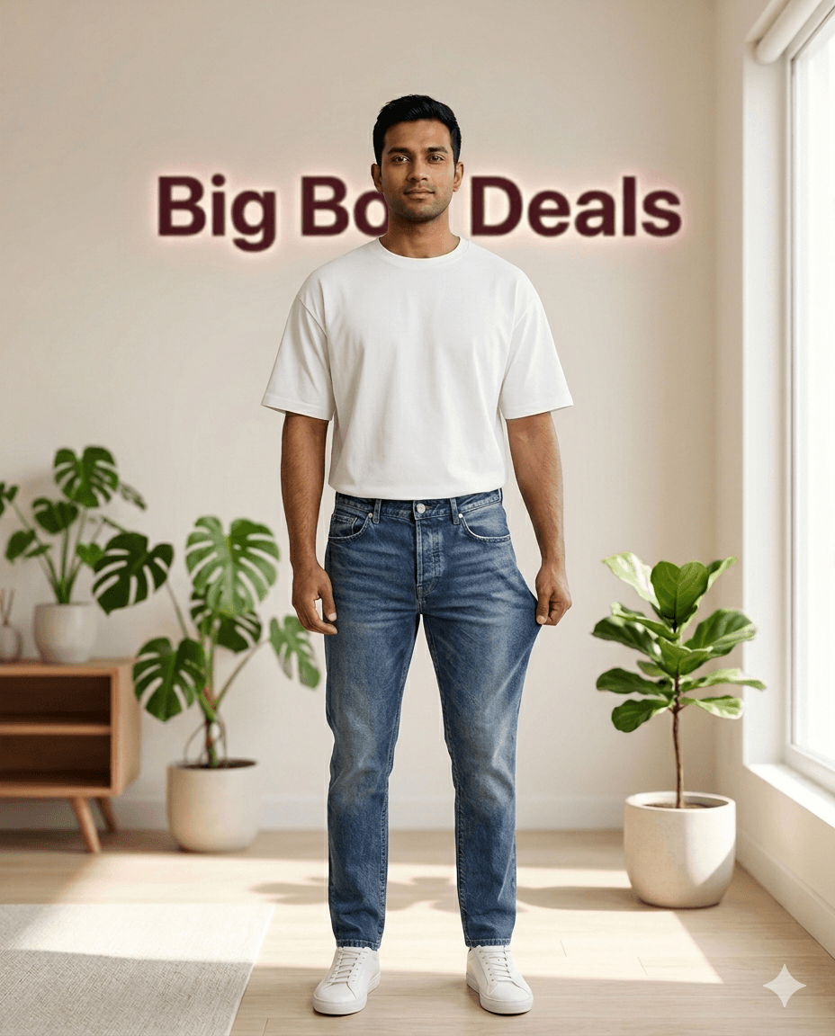 Classic Blue Slim Fit Jeans